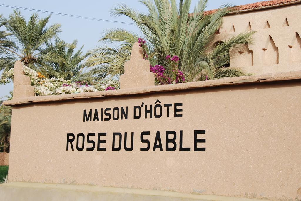 Rose Du Sable Hotel Agdz Exterior photo